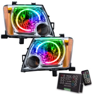 Nissan Xterra Headlight Assemblies - ORACLE Lighting - ColorSHIFT w/ 2.0 Controller - `05-`14